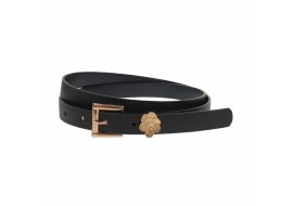 Curea dama, casual-eleganta, din piele ecologica, latime 1.8 cm, negru - CKD027